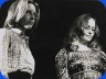 With Donna Washburn, Tel-Aviv - 1972 - Photo copyright © Sherry Suris ph-212-877-2119
