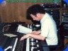 Bill Youdelman at the mixing board - Photo copyright © Roscoe Beck