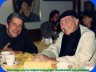 Leonard Cohen and Henry Lewy - 1987 - Photo copyright © Roscoe Beck