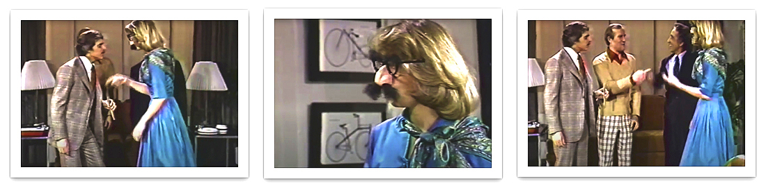 Jennifer Warnes with Dick and Tom Smothers and Pat Paulsen